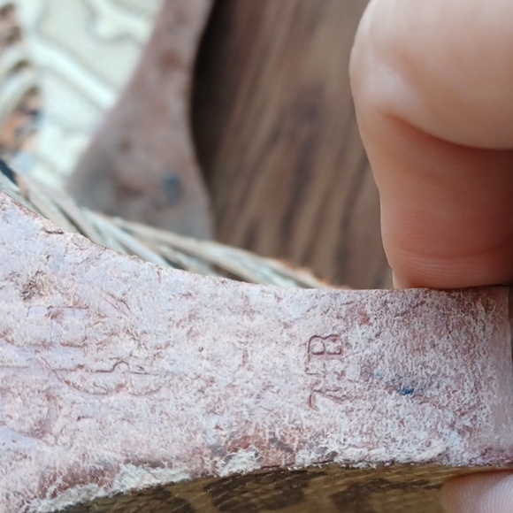 Cole Haan Air women’s Leather Animal Snakeskin print Wedge Sandal, 4.5" heel - Picture 6 of 6